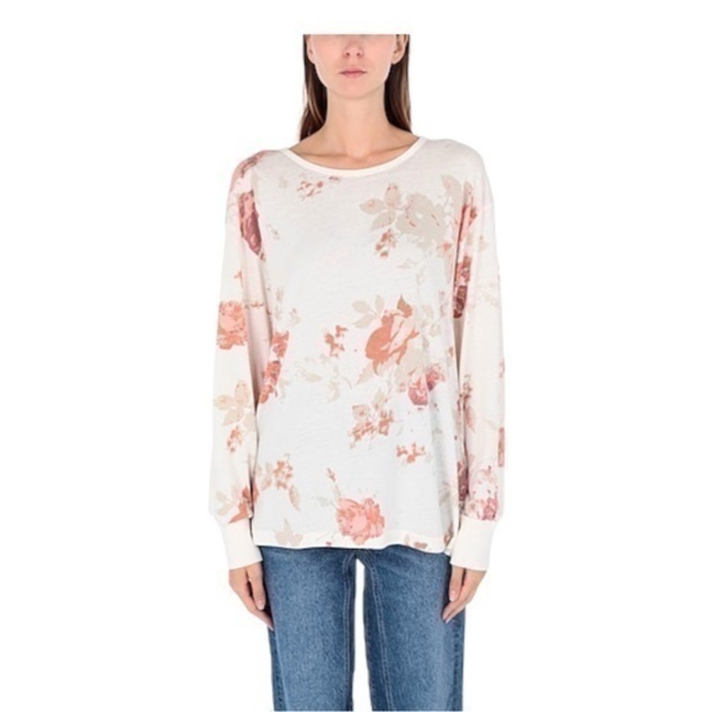 We the Free Women's Arielle Print Long Sleeve Floral Sz S